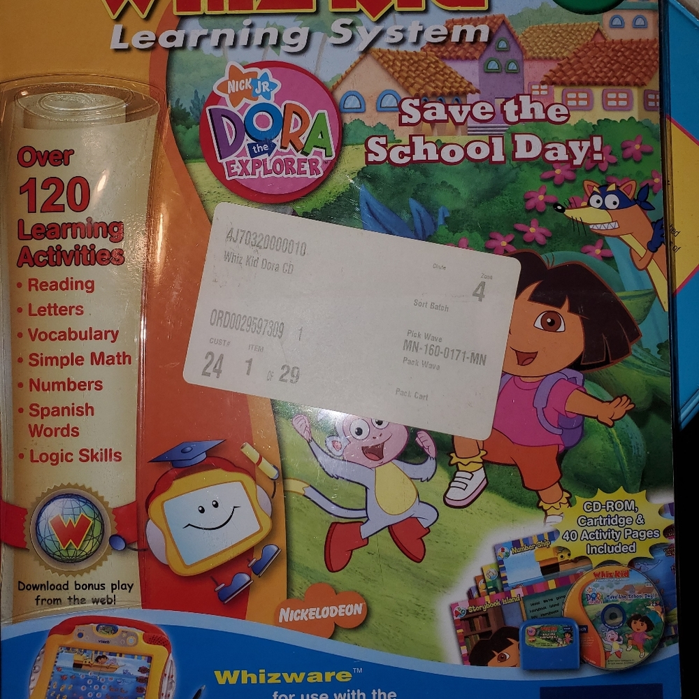 Dora the Explorer Vtech Whiz Kid System NEW